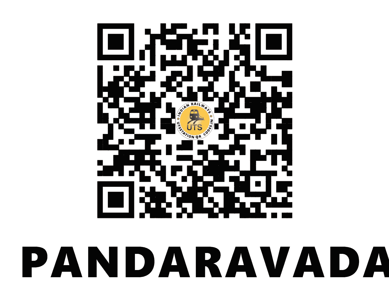 UTS QR Code for PANDARAVADAI - PDV (SR - TAMIL NADU)
